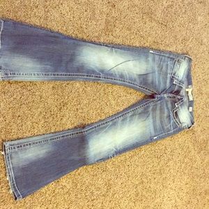 BKE bootcut jeans.